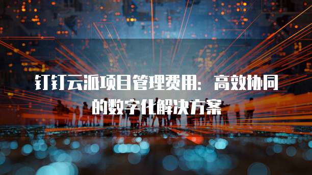 钉钉云派项目管理费用：高效协同的数字化解决方案