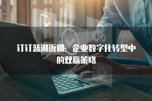 钉钉蓝湖返佣:企业数字化转型中的双赢策略