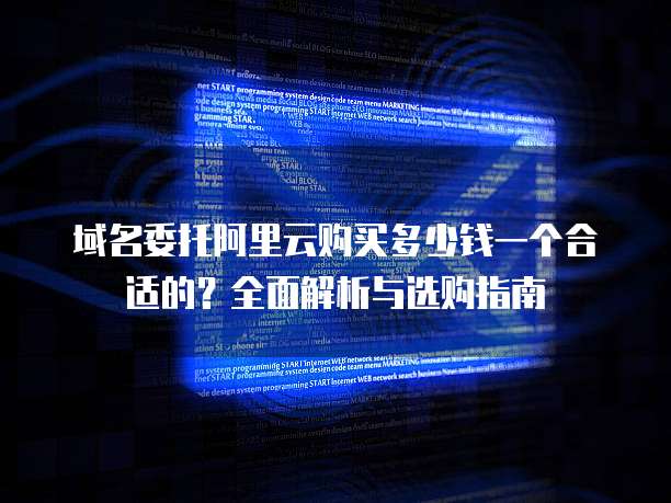 域名委托阿里云购买多少钱一个合适的?全面解析与选购指南