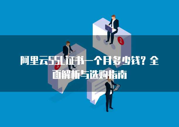 阿里云SSL证书一个月多少钱?全面解析与选购指南
