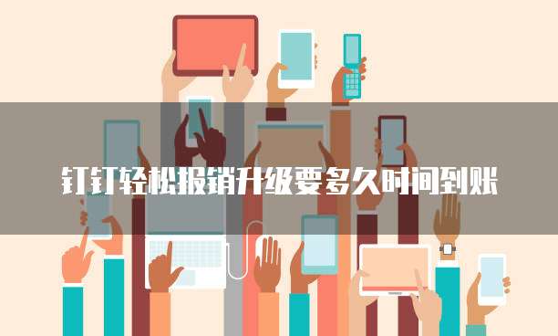 钉钉轻松报销升级要多久时间到账