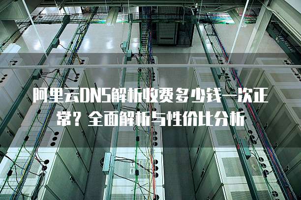 阿里云DNS解析收费多少钱一次正常?全面解析与性价比分析