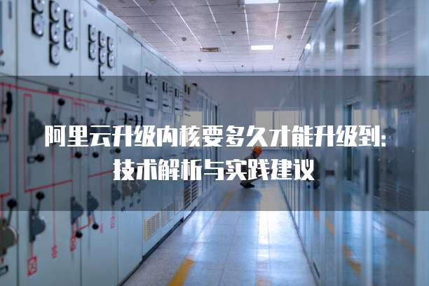 阿里云升级内核要多久才能升级到：技术解析与实践建议
