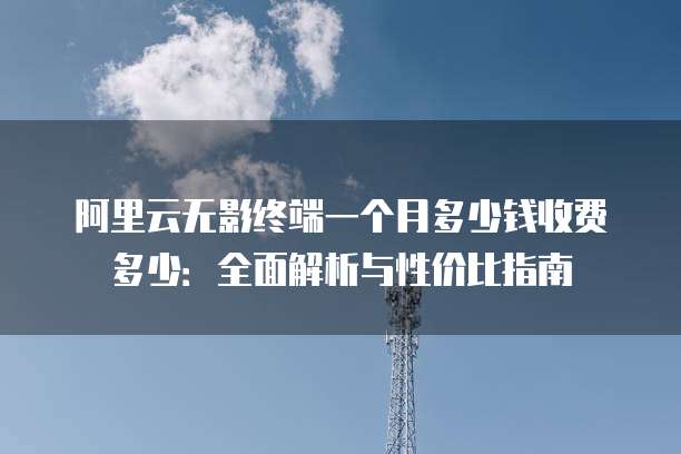 阿里云无影终端一个月多少钱收费多少:全面解析与性价比指南