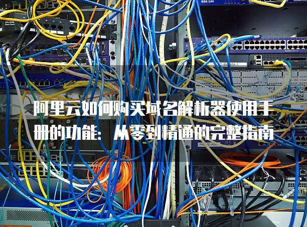 阿里云如何购买域名解析器使用手册的功能:从零到精通的完整指南