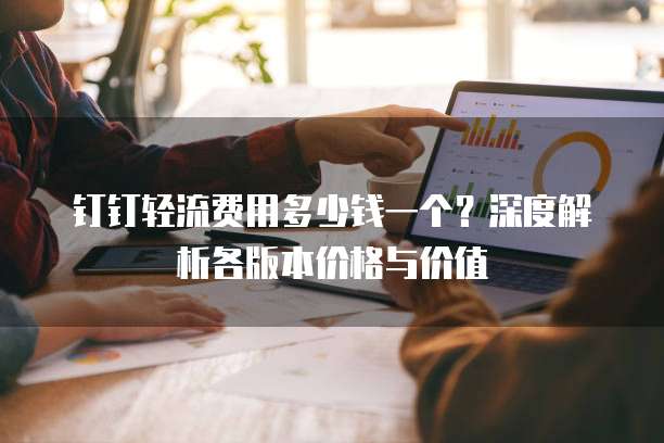 钉钉轻流费用多少钱一个?深度解析各版本价格与价值