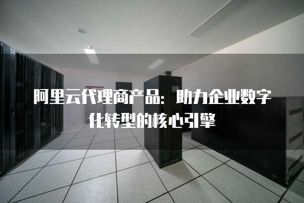 阿里云代理商产品：助力企业数字化转型的核心引擎