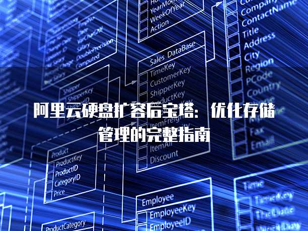 阿里云硬盘扩容后宝塔：优化存储管理的完整指南