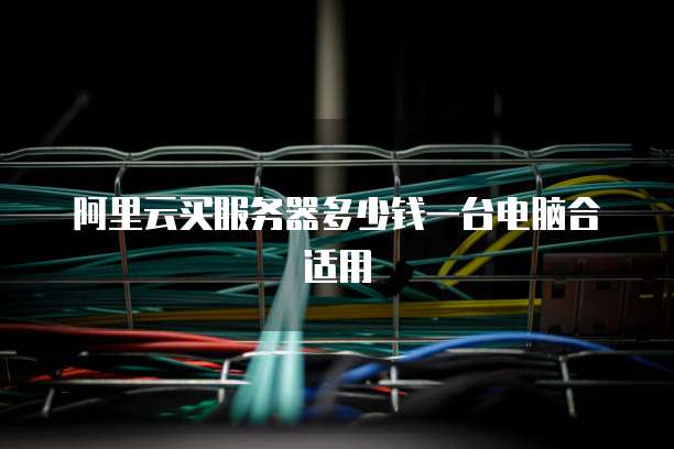 阿里云买服务器多少钱一台电脑合适用
