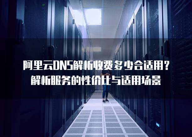 阿里云DNS解析收费多少合适用?解析服务的性价比与适用场景