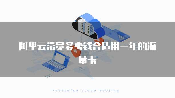 阿里云带宽多少钱合适用一年的流量卡