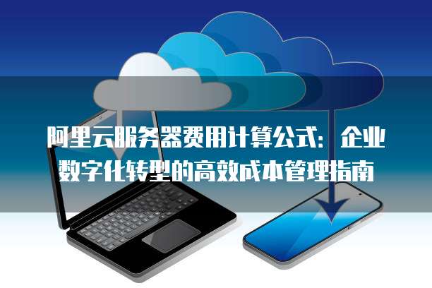 阿里云服务器费用计算公式:企业数字化转型的高效成本管理指南