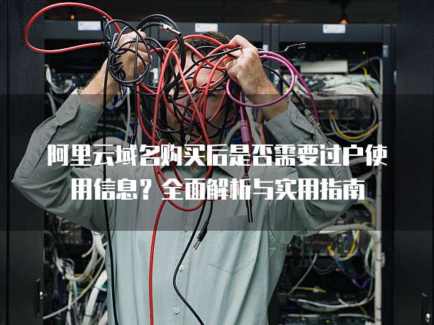 阿里云域名购买后是否需要过户使用信息？全面解析与实用指南