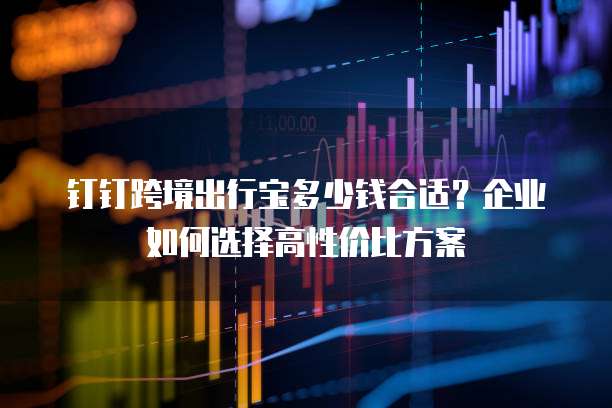 钉钉跨境出行宝多少钱合适?企业如何选择高性价比方案