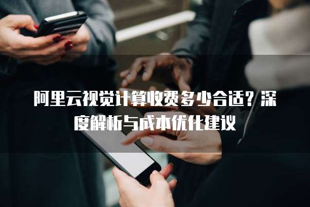 阿里云视觉计算收费多少合适?深度解析与成本优化建议