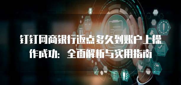 钉钉网商银行返点多久到账户上操作成功：全面解析与实用指南