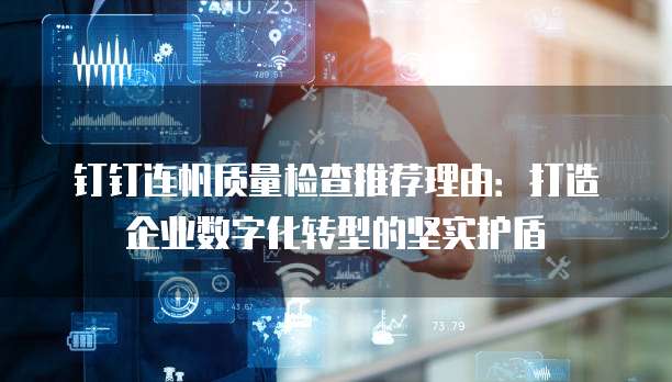 钉钉连帆质量检查推荐理由：打造企业数字化转型的坚实护盾