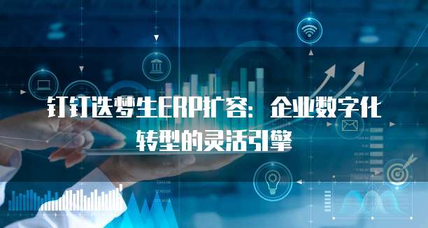 钉钉迭梦生ERP扩容:企业数字化转型的灵活引擎