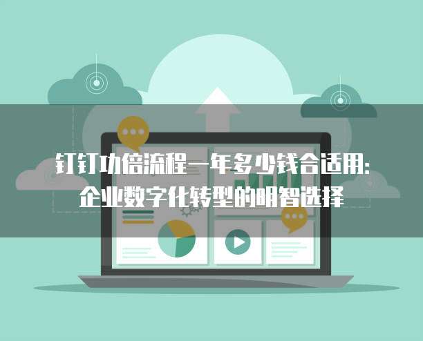 钉钉功倍流程一年多少钱合适用:企业数字化转型的明智选择