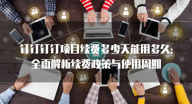 钉钉钉钉项目续费多少天能用多久:全面解析续费政策与使用周期