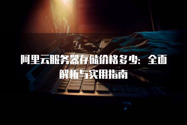 阿里云服务器存储价格多少:全面解析与实用指南