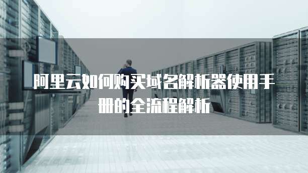 阿里云如何购买域名解析器使用手册的全流程解析