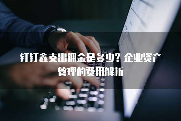 钉钉鑫支出佣金是多少?企业资产管理的费用解析