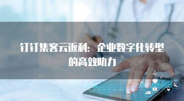 钉钉集客云返利:企业数字化转型的高效助力