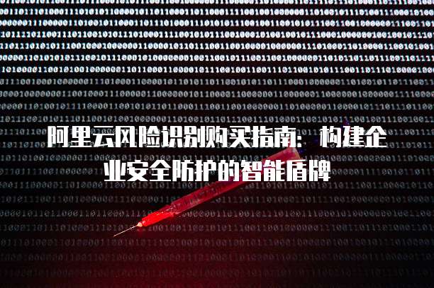 阿里云风险识别购买指南：构建企业安全防护的智能盾牌
