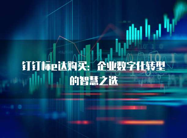 钉钉标e达购买：企业数字化转型的智慧之选