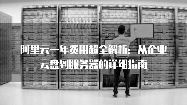 阿里云一年费用超全解析:从企业云盘到服务器的详细指南