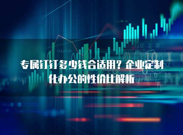 专属钉钉多少钱合适用？企业定制化办公的性价比解析