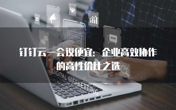 钉钉云一会议便宜:企业高效协作的高性价比之选
