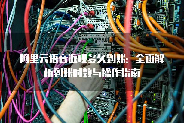 阿里云语音返现多久到账：全面解析到账时效与操作指南