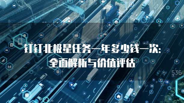 钉钉北极星任务一年多少钱一次:全面解析与价值评估