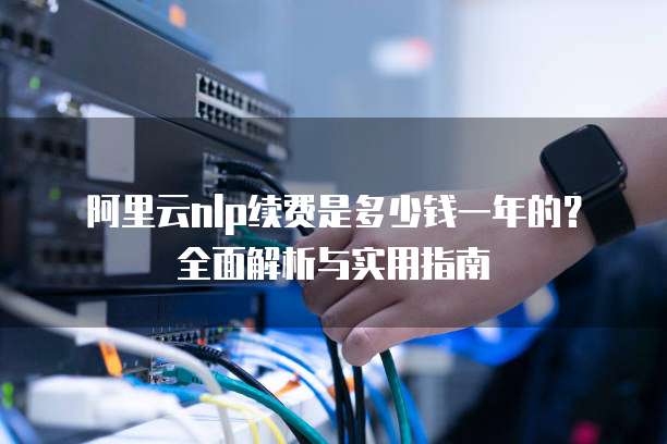 阿里云nlp续费是多少钱一年的?全面解析与实用指南