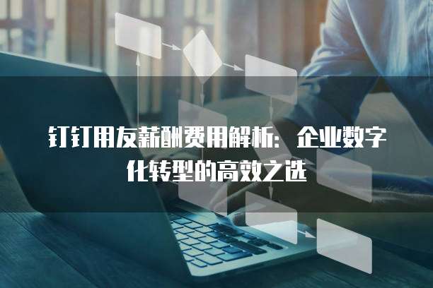 钉钉用友薪酬费用解析：企业数字化转型的高效之选