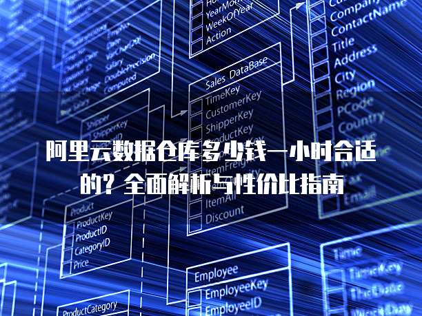 阿里云数据仓库多少钱一小时合适的?全面解析与性价比指南
