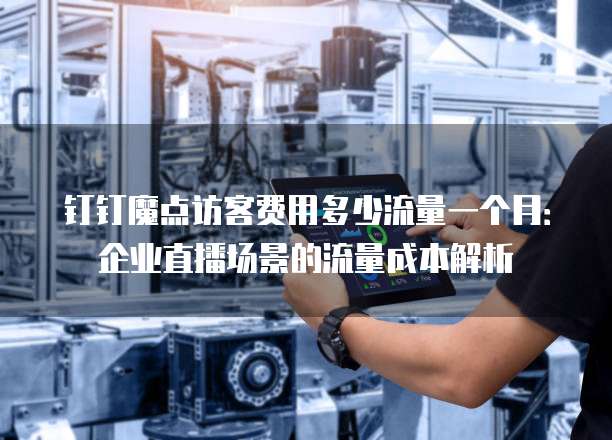 钉钉魔点访客费用多少流量一个月：企业直播场景的流量成本解析