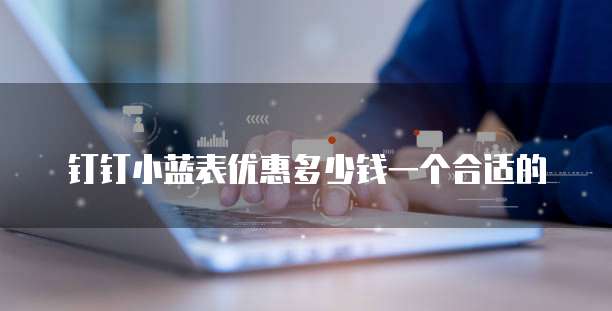 钉钉小蓝表优惠多少钱一个合适的