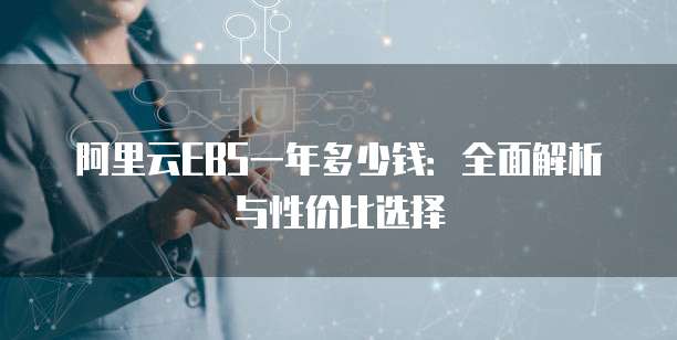 阿里云EBS一年多少钱：全面解析与性价比选择
