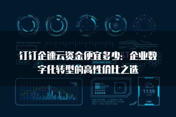 钉钉企速云资金便宜多少:企业数字化转型的高性价比之选