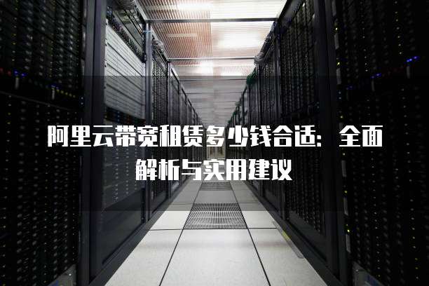 阿里云带宽租赁多少钱合适:全面解析与实用建议