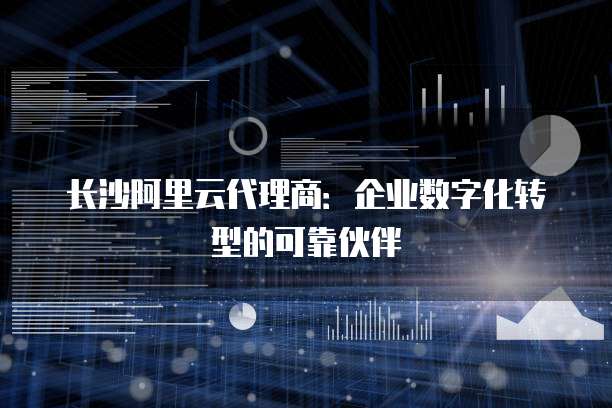 长沙阿里云代理商：企业数字化转型的可靠伙伴