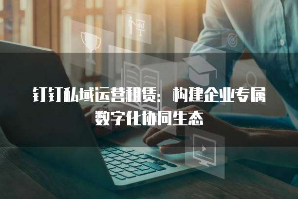 钉钉私域运营租赁：构建企业专属数字化协同生态