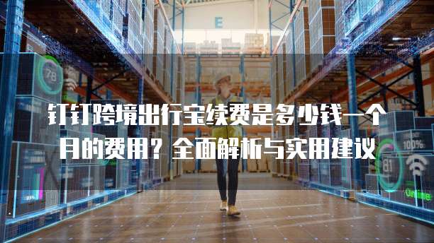 钉钉跨境出行宝续费是多少钱一个月的费用?全面解析与实用建议