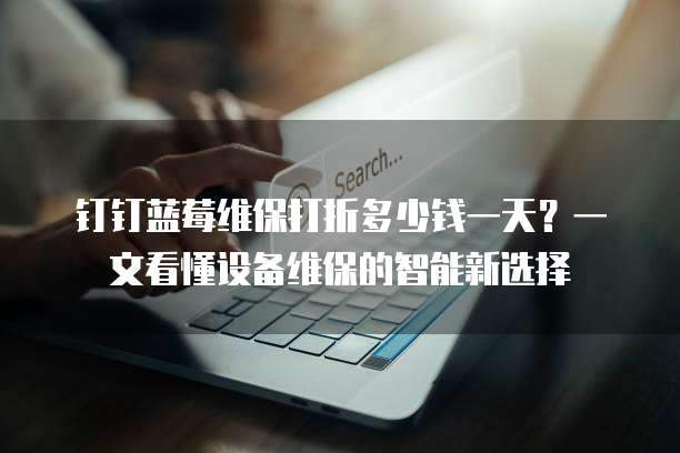 钉钉蓝莓维保打折多少钱一天?一文看懂设备维保的智能新选择