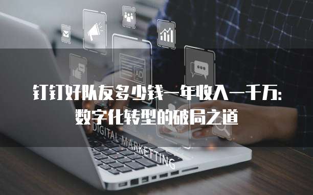 钉钉好队友多少钱一年收入一千万:数字化转型的破局之道