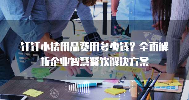 钉钉小猪用品费用多少钱？全面解析企业智慧餐饮解决方案