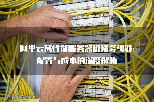 阿里云高性能服务器价格多少兆:配置与成本的深度解析